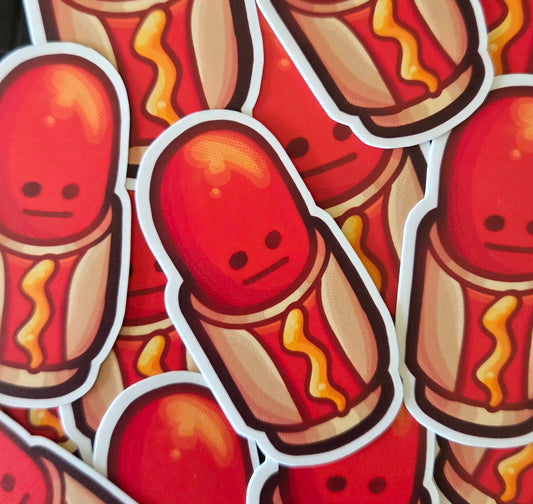 Baby Hotdog Sticker