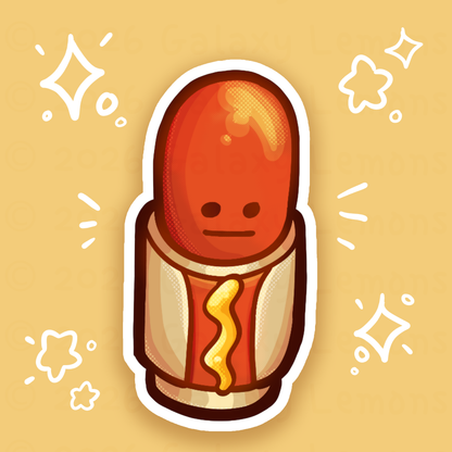 Baby Hotdog Sticker