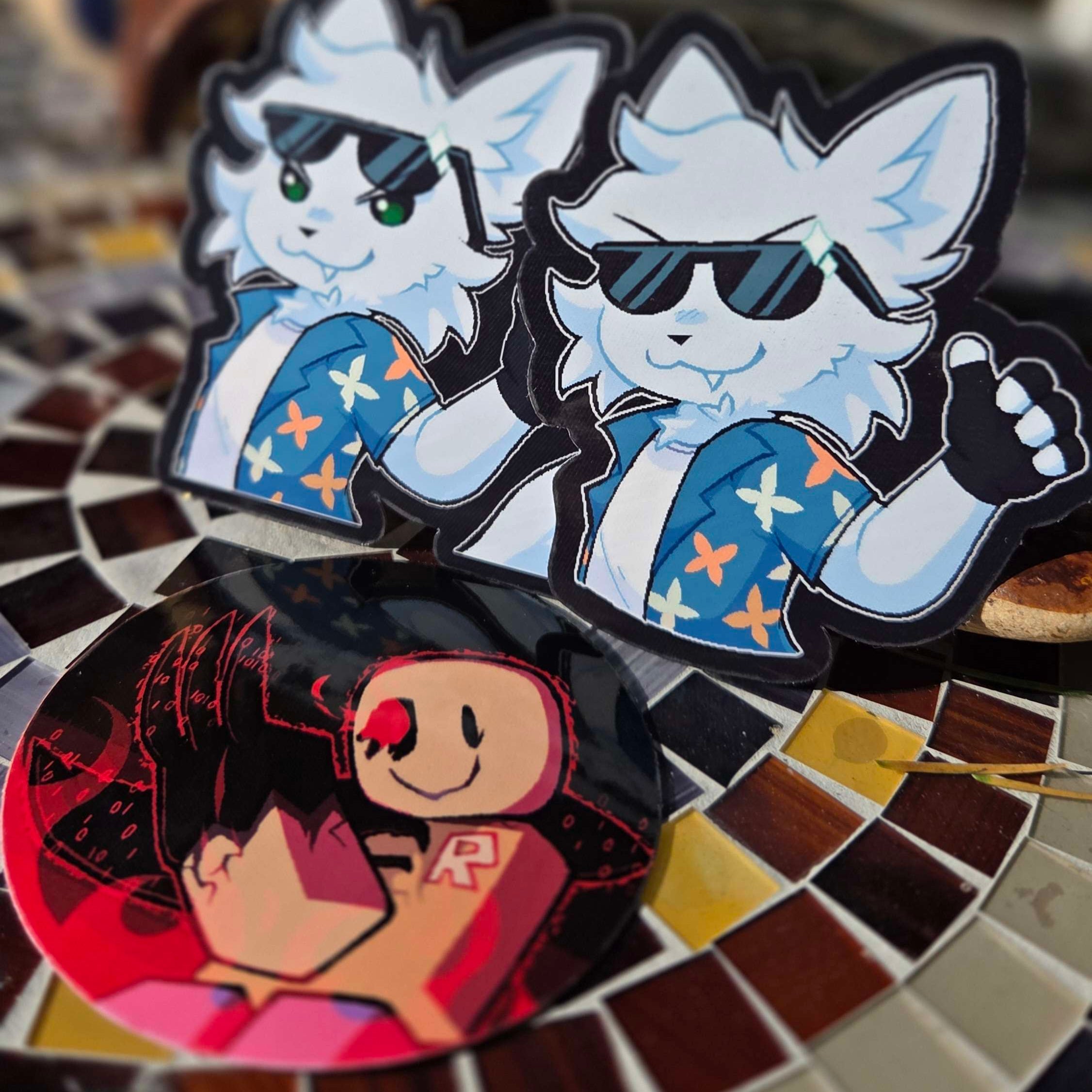 Custom Vinyl Stickers – Galaxy Lemons
