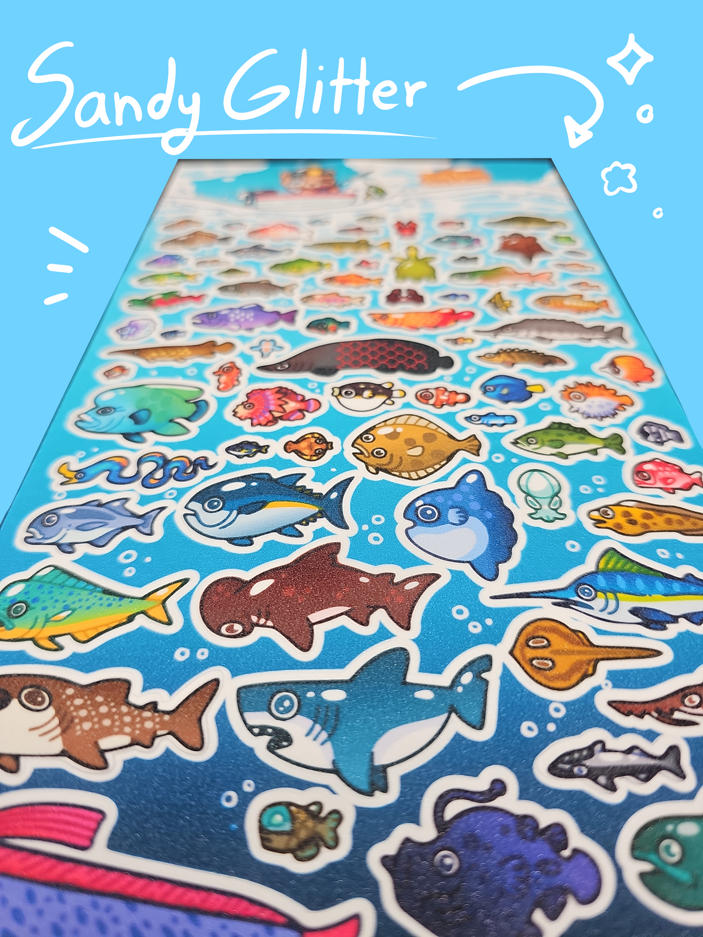 ACNH Sticker Sheet - Fish From The Island [PRE-ORDER]